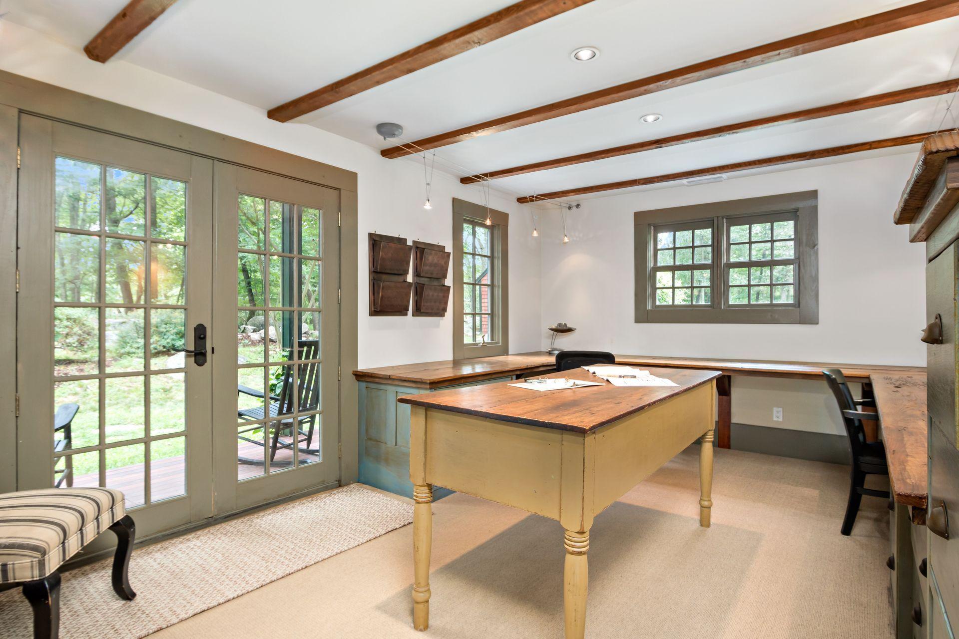 111 Old Kingdom Road Wilton, CT 06897 - Photo 26 of 57 a view of a room with a large window and furniture