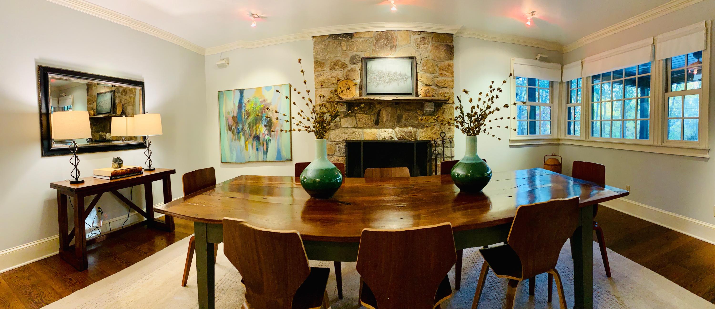 111 Old Kingdom Road Wilton, CT 06897 - Photo 10 of 57 a view of a dining room with furniture and wooden floor