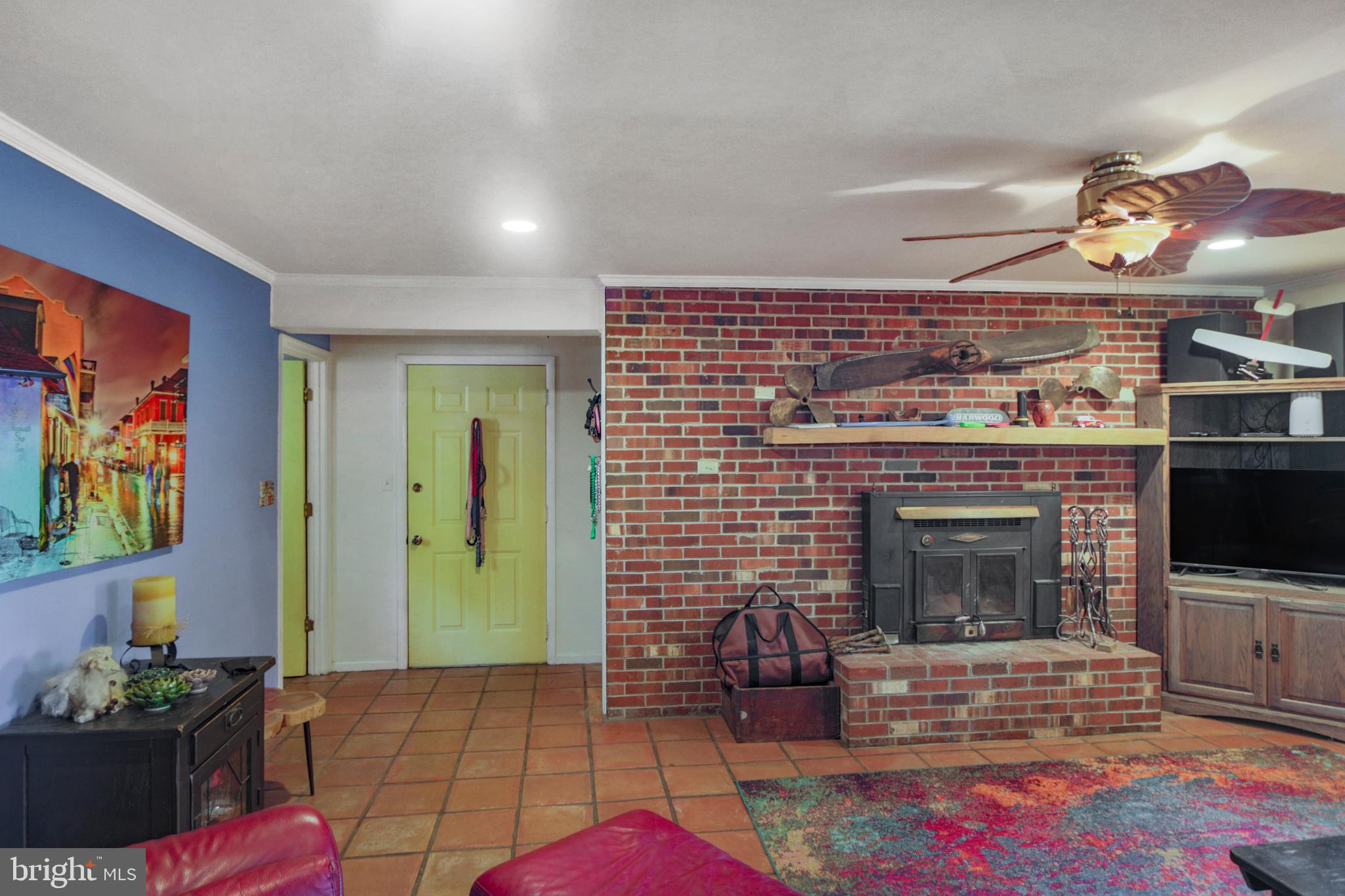41 Wood Landing Road Fredericksburg, VA 22405 - Photo 27 of 79 a living room with furniture and a fireplace