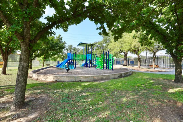 a view of a backyard with stairs