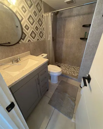 a view of a wall with a wall