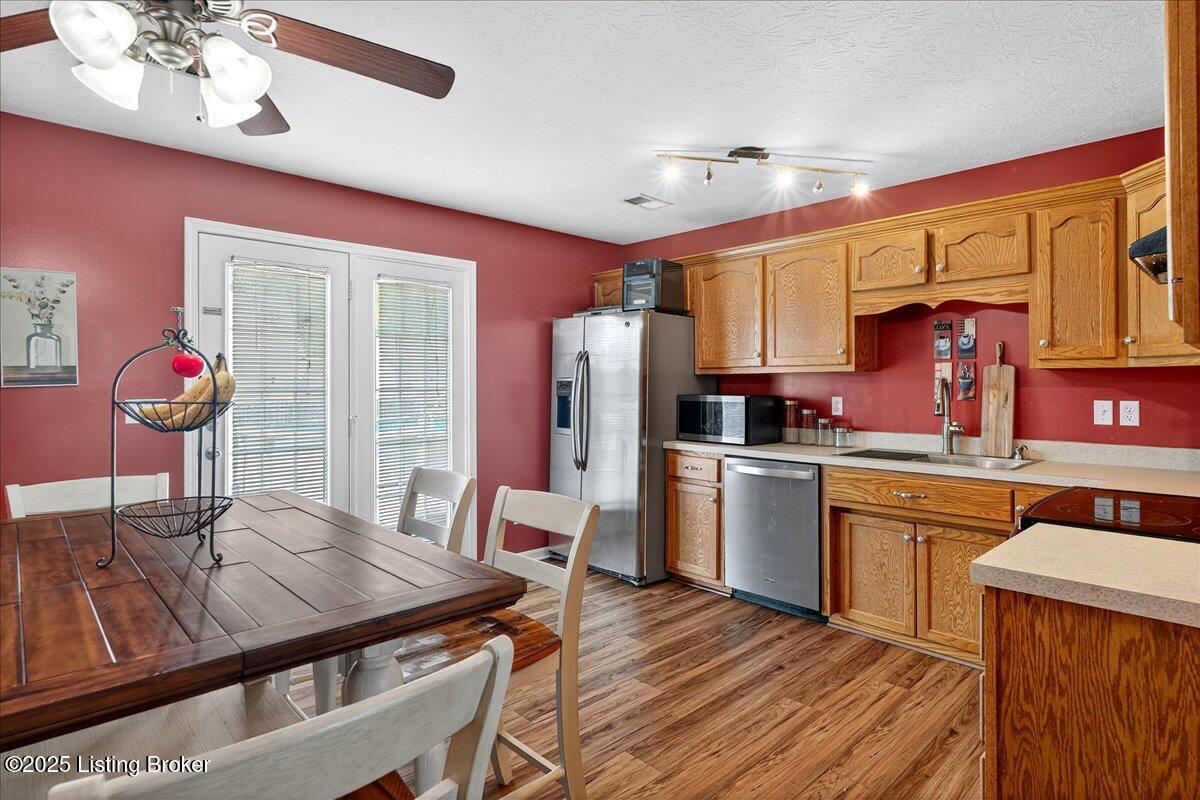 219 Madison Rae Boulevard Shepherdsville, KY 40165 - Photo 7 of 19 Kitchen with Patio/Backyard Access