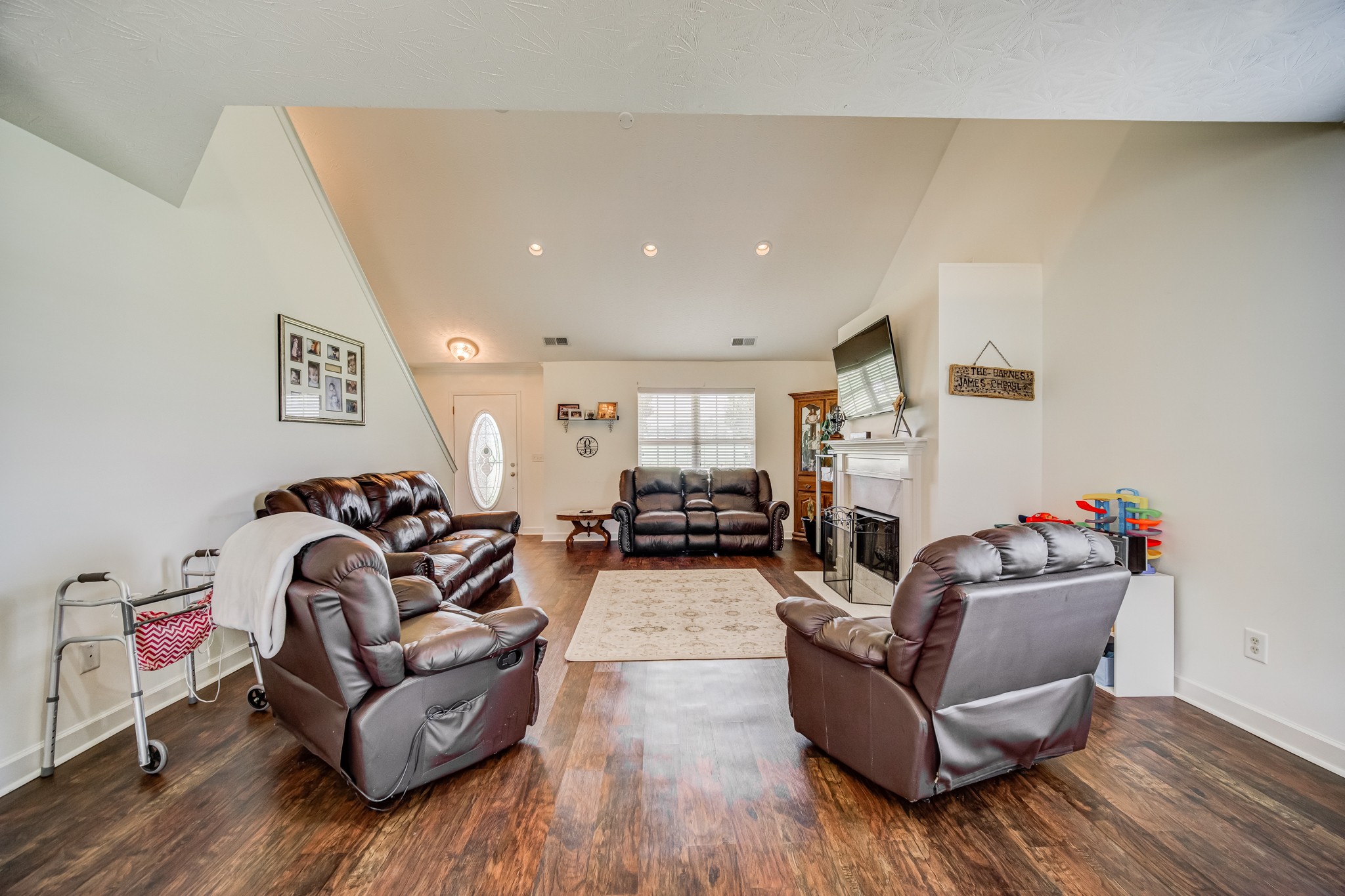 408 Cook Road Portland, TN 37148 - Photo 14 of 16 a living room with furniture and wooden floor