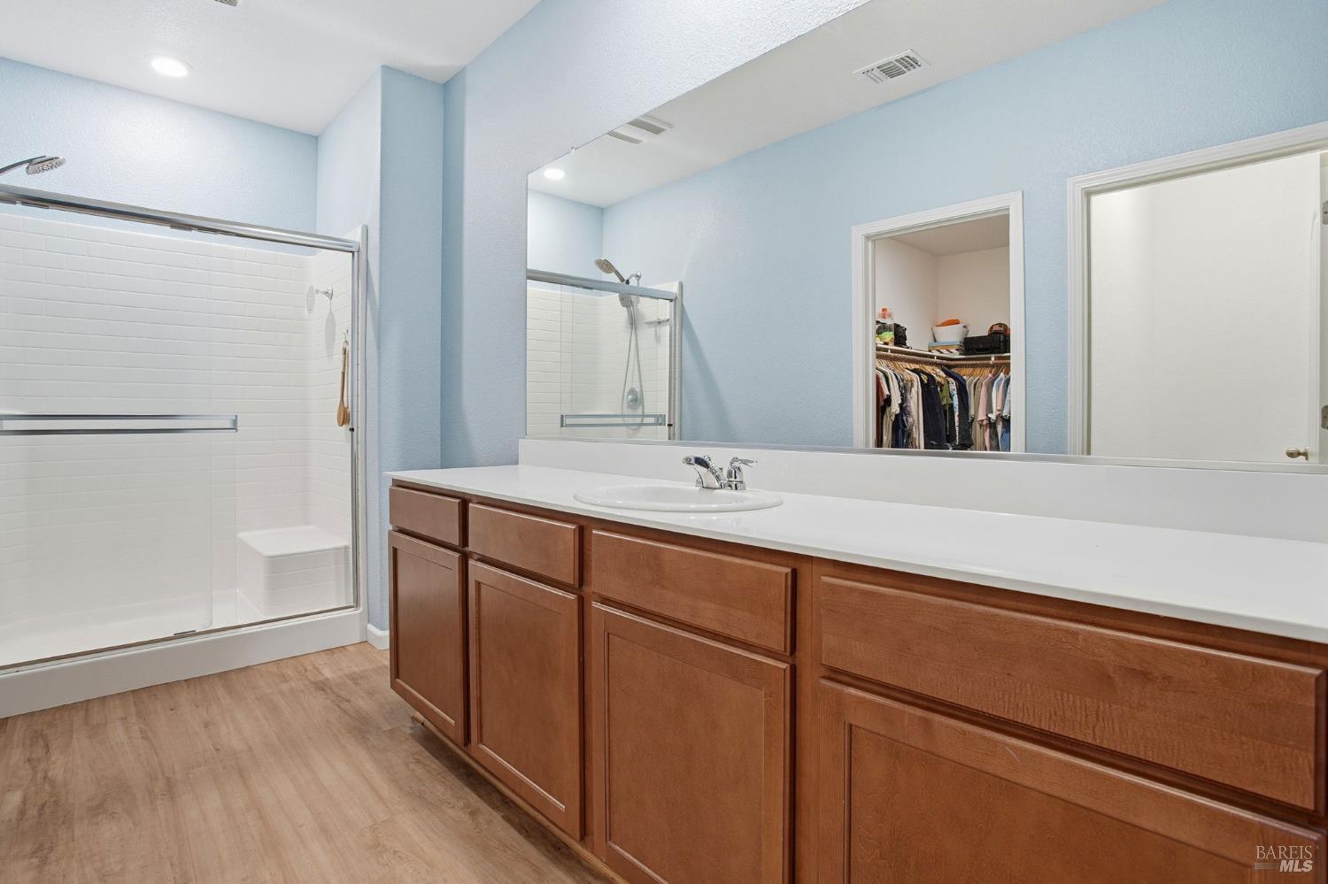 4640 Orchard Lane Rio Vista, CA 94571 - Photo 17 of 31 a bathroom with a sink and a mirror