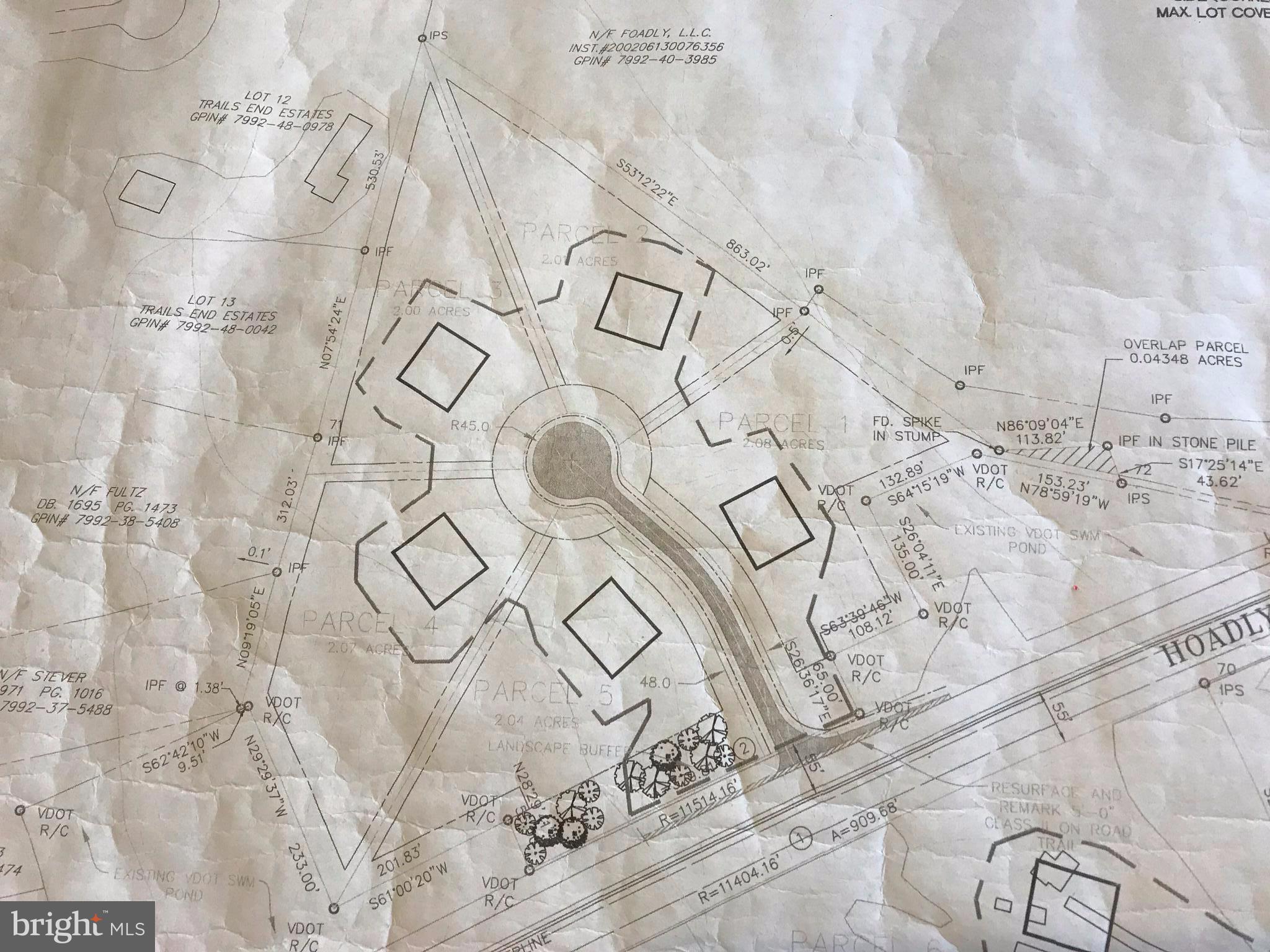Hoadly Road Manassas, VA 20112 - Photo 3 of 20 Possible site plan for 5 homesites on 10.79 acres