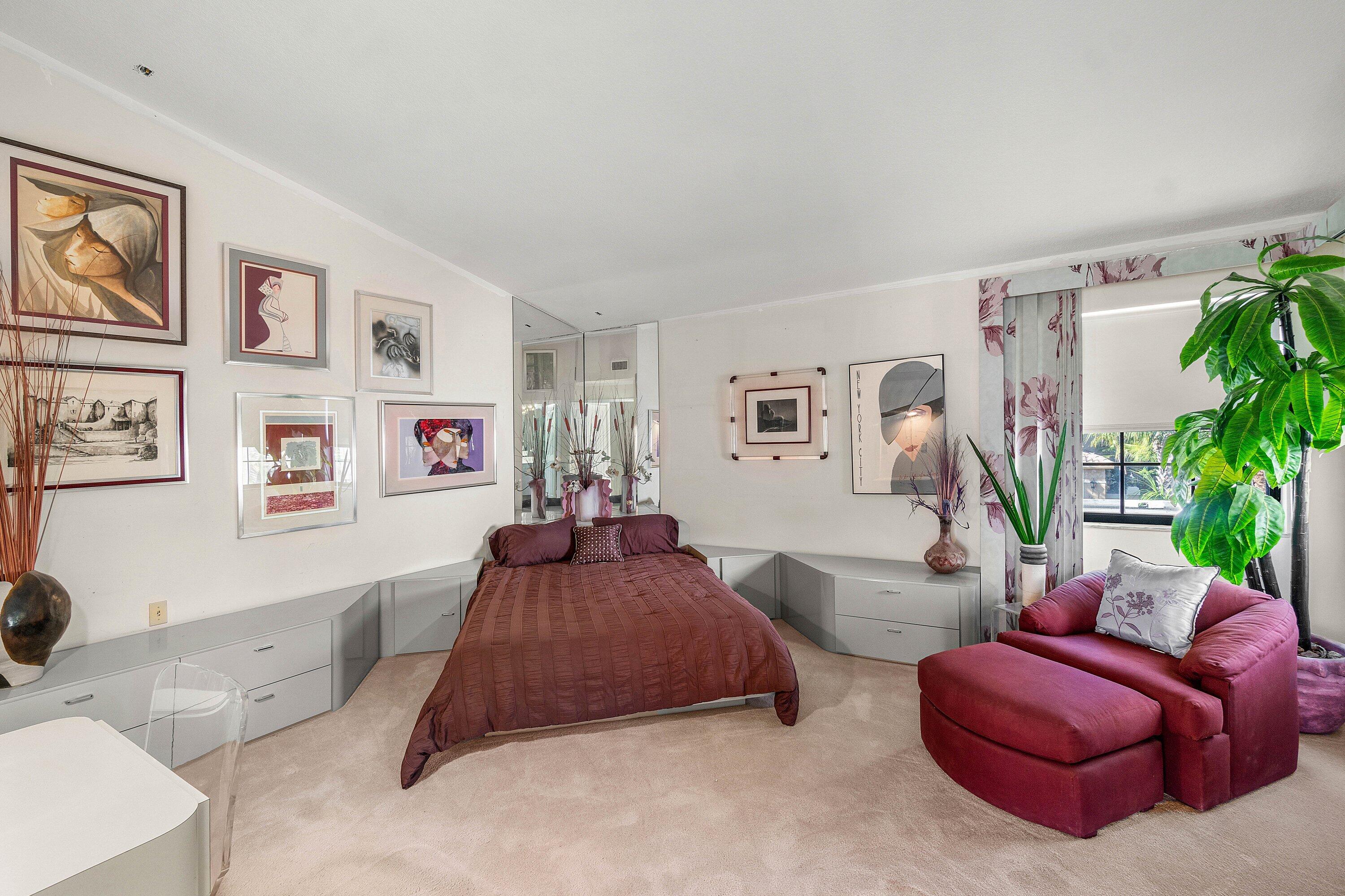 22640 Caravelle Circle Boca Raton, FL 33433 - Photo 26 of 37 a living room with furniture and a potted plant