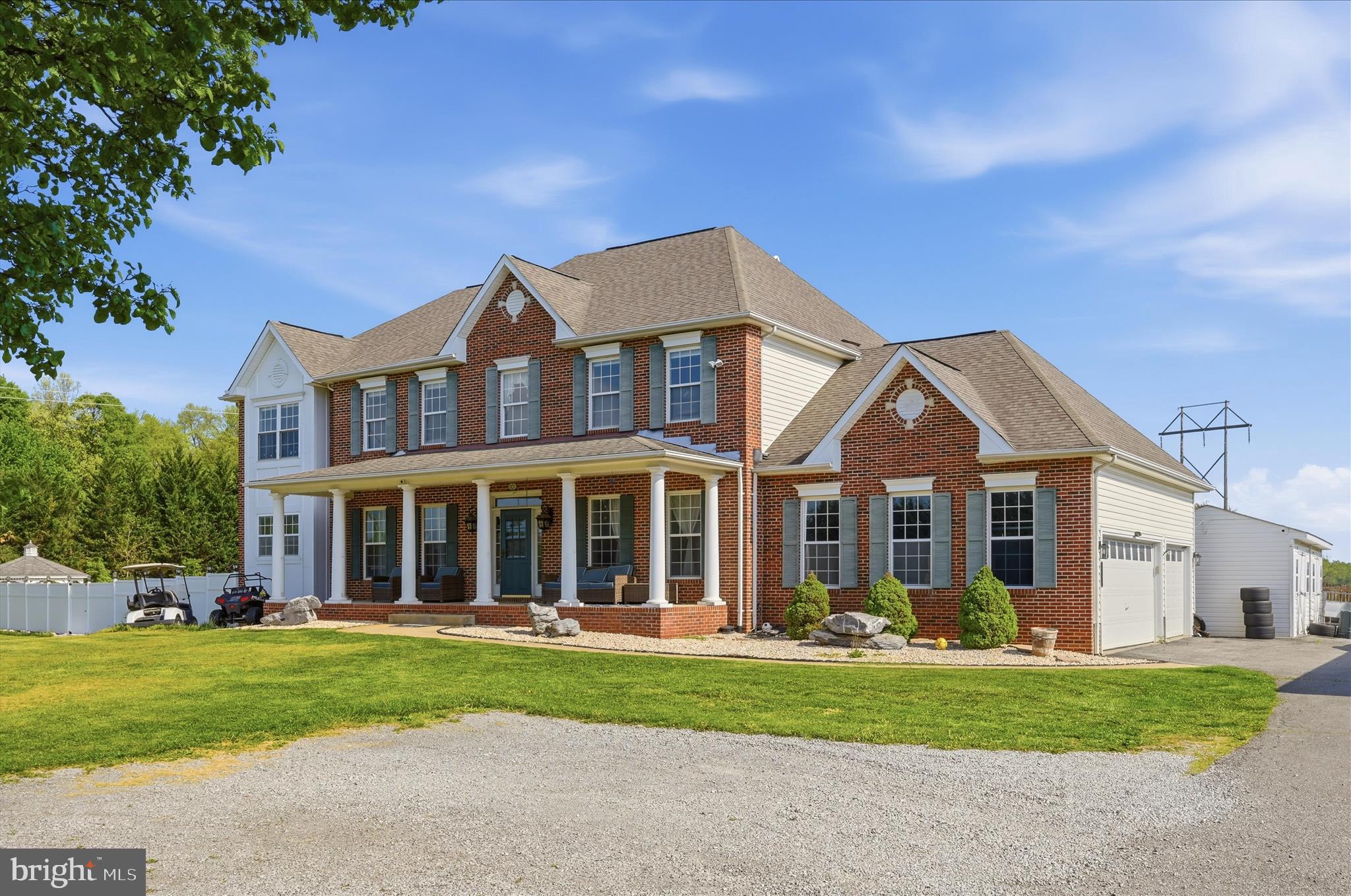1308 Trapp Hill Road Berryville, VA 22611 - Photo 5 of 56 Front and 3 car garage