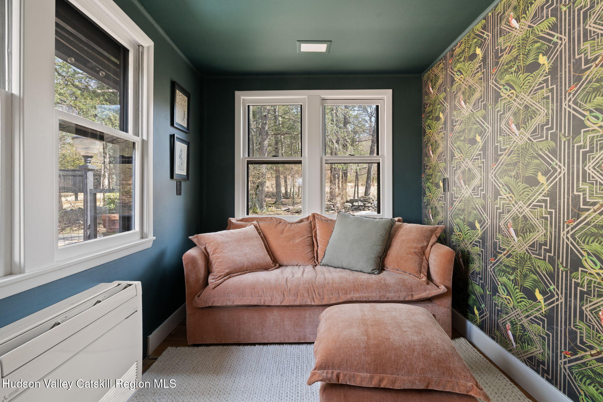 4701 Atwood Road Stone Ridge, NY 12484 - Photo 13 of 41 a living room with furniture and a large window