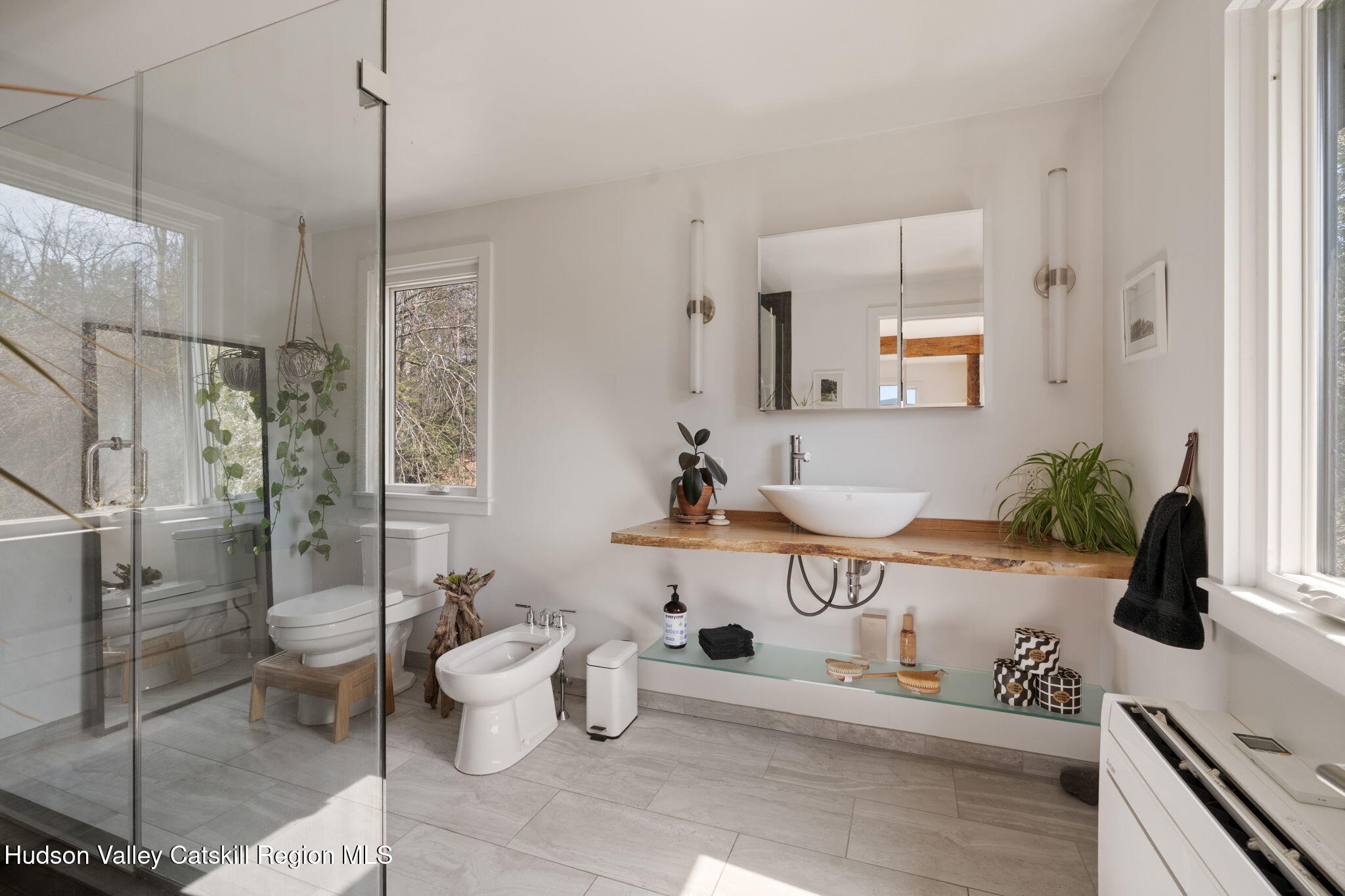 4701 Atwood Road Stone Ridge, NY 12484 - Photo 19 of 41 a living room with furniture and a potted plant