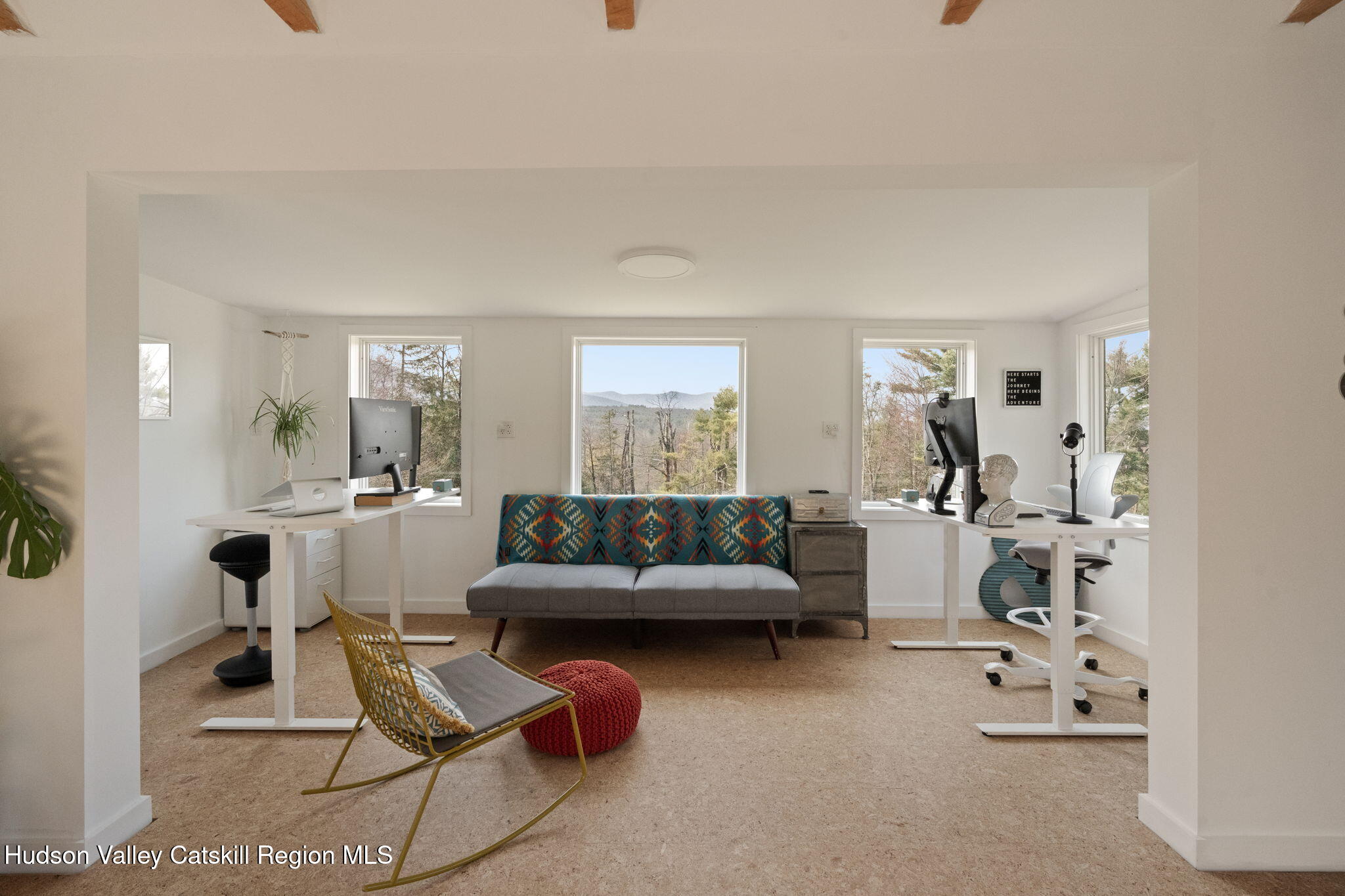 4701 Atwood Road Stone Ridge, NY 12484 - Photo 26 of 41 a living room with furniture and white walls