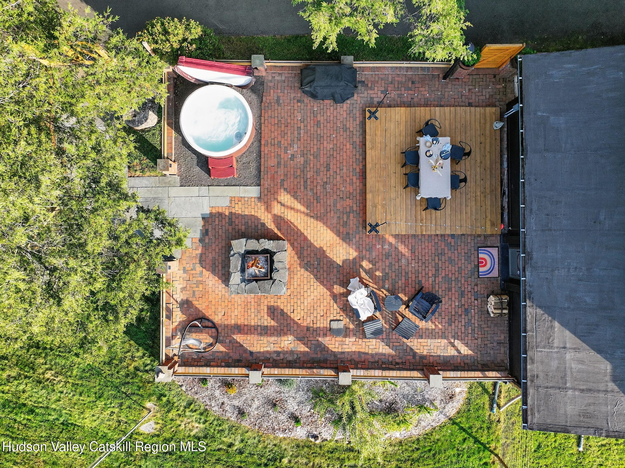 4701 Atwood Road Stone Ridge, NY 12484 - Photo 33 of 41 an aerial view of a house