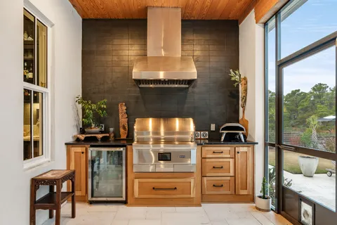 a bathroom with a sink a bathtub and a shower