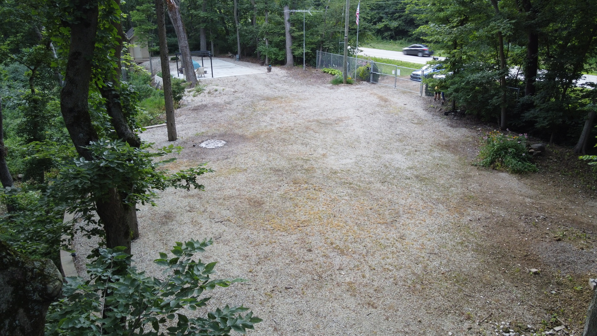 6003 Old Stage Road Morris, IL 60450 - Photo 5 of 28 a view of a yard with plants and trees