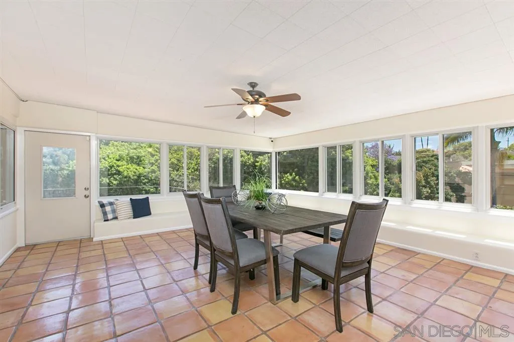 2355 Willow Street San Diego, CA 92106 - Photo 7 of 25 a view of a dining room with furniture window and outside view