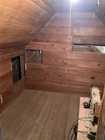 a view of a room with window