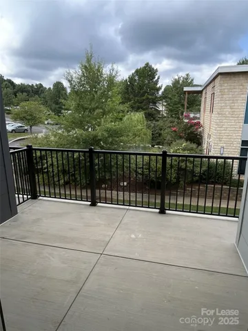 a view of a house with a balcony