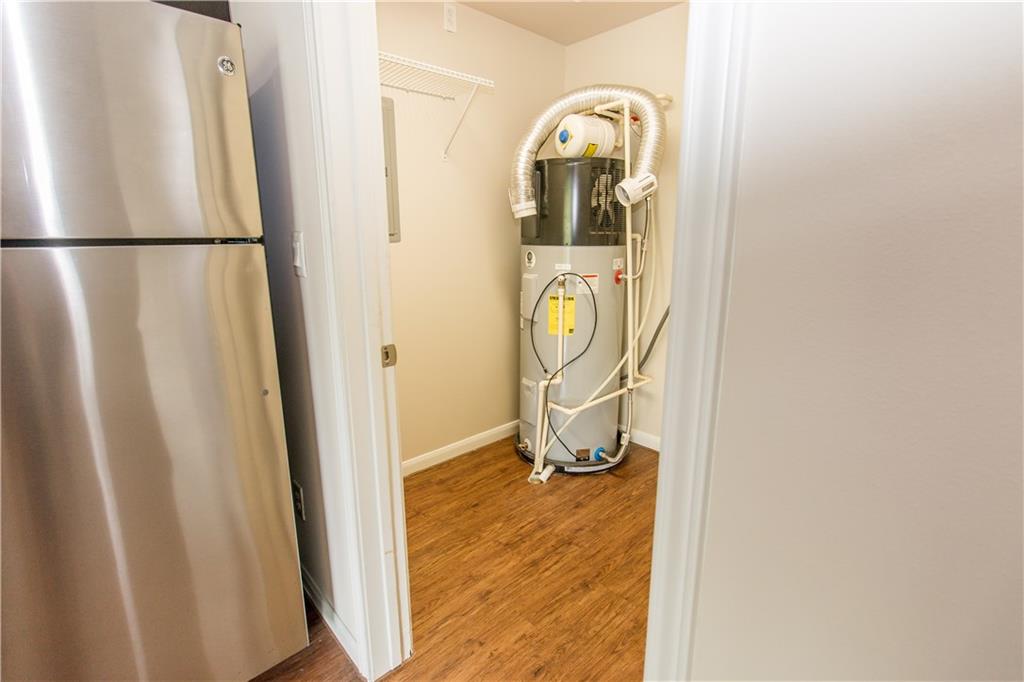 1401 East 4th Street, Unit 312 Austin, TX 78702 - Photo 7 of 16 a view of water heater room