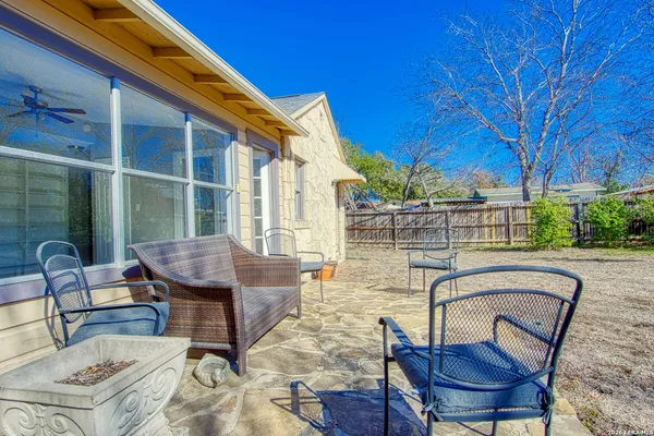 a view of front door