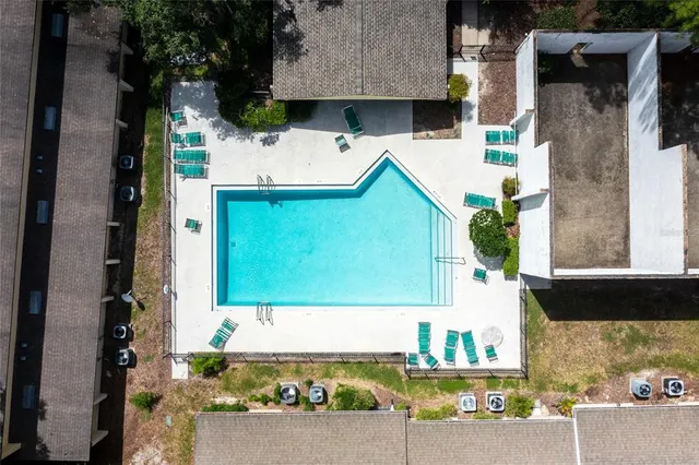 a view of a house with a street