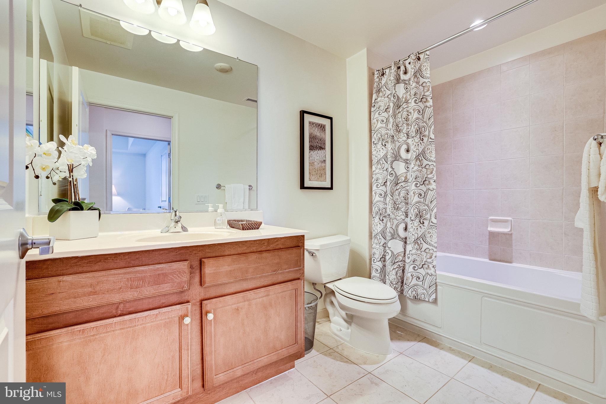 1830 Fountain Drive, Unit 1008 Reston, VA 20190 - Photo 26 of 42 Full guest bathroom.