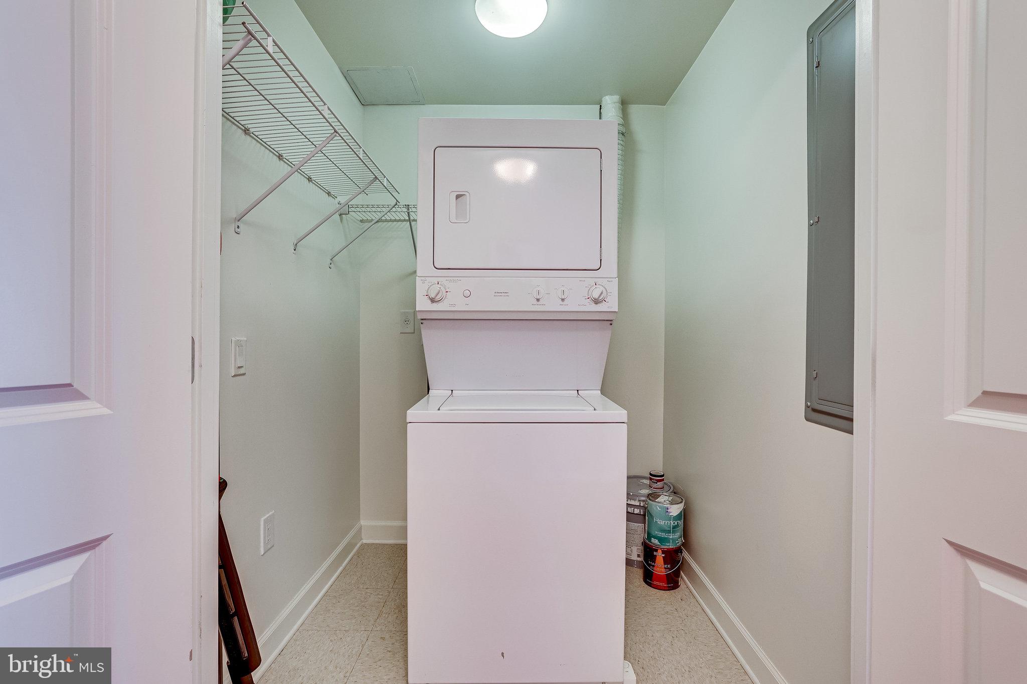 1830 Fountain Drive, Unit 1008 Reston, VA 20190 - Photo 31 of 42 Stackable washer and dryer.