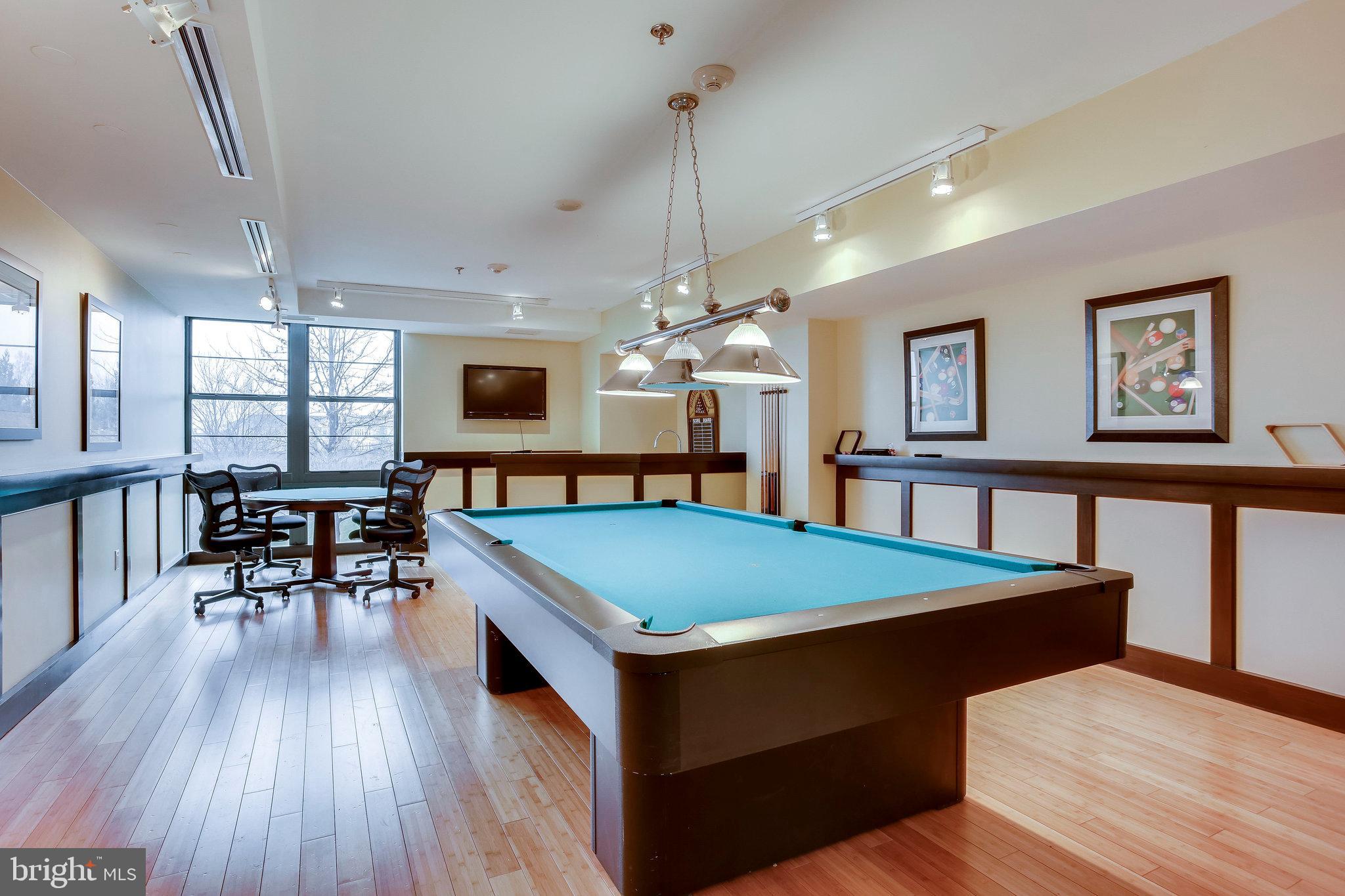 1830 Fountain Drive, Unit 1008 Reston, VA 20190 - Photo 38 of 42 Challenge neighbors to a game of pool.