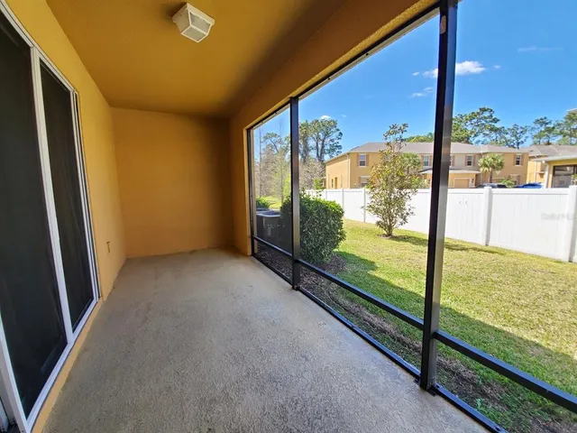 a view of a room with window