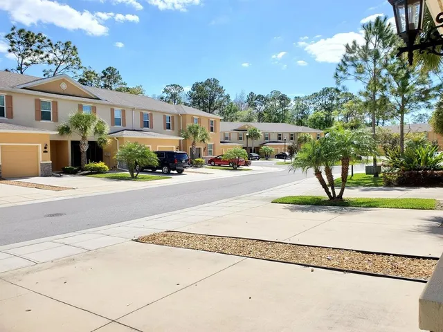 a view of building with street view