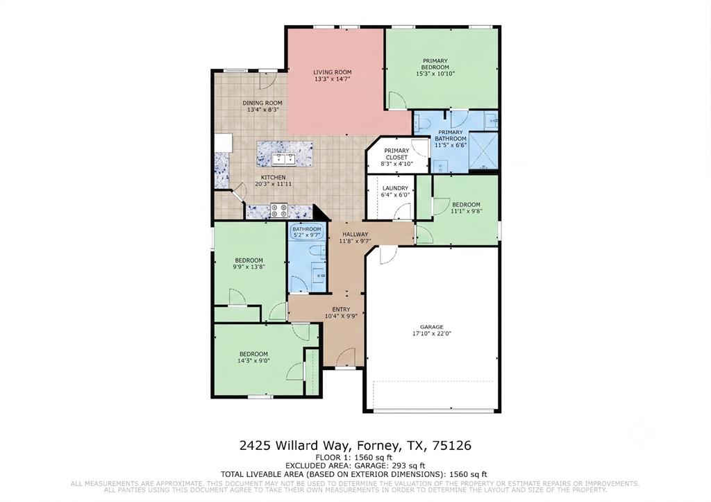2425 Willard Way Forney, TX 75126 - Photo 39 of 39 Elegant floor plan