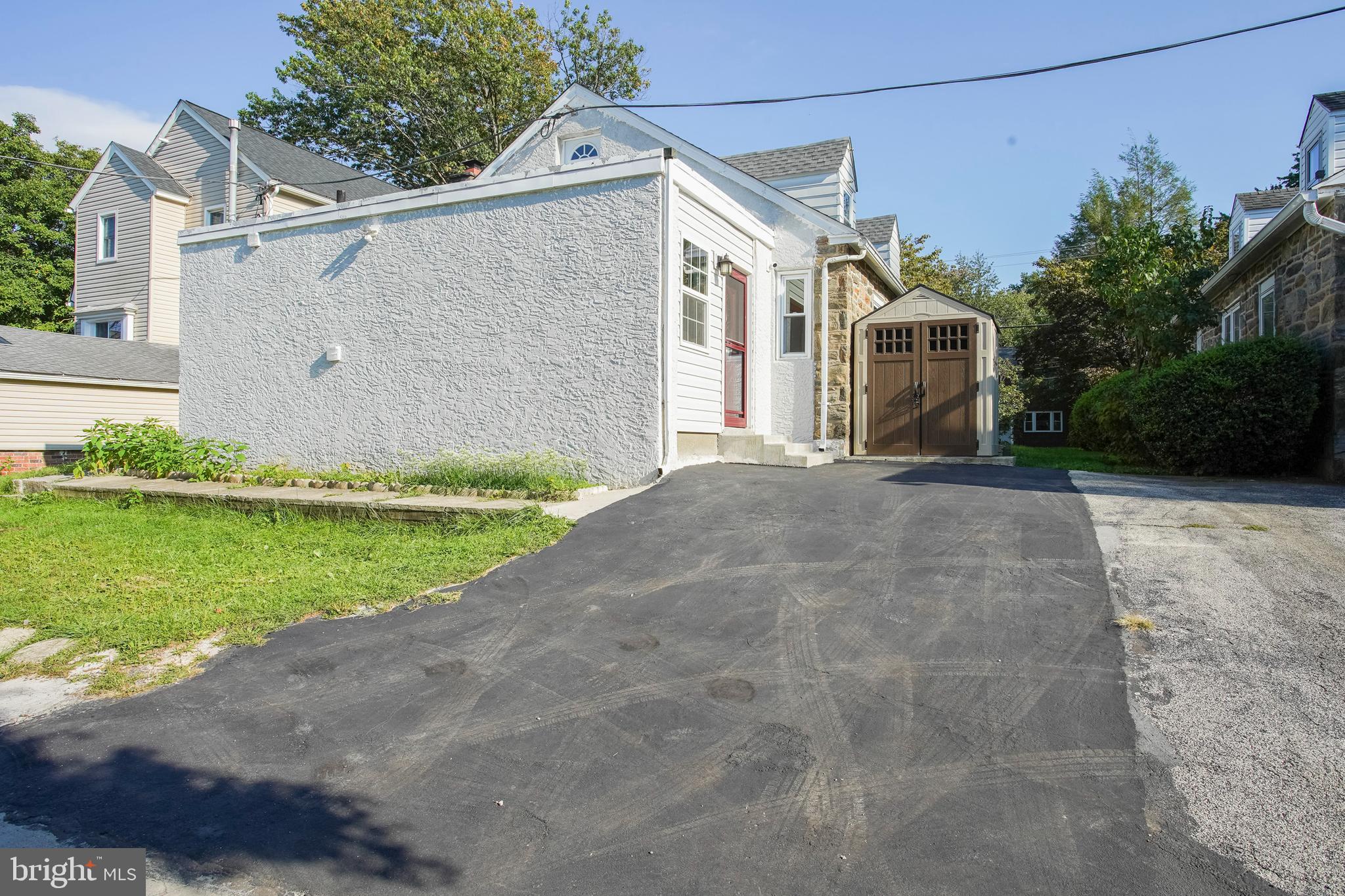 1455 Manoa Road Wynnewood, PA 19096 - Photo 40 of 42 parking for 1 car driveway with shed