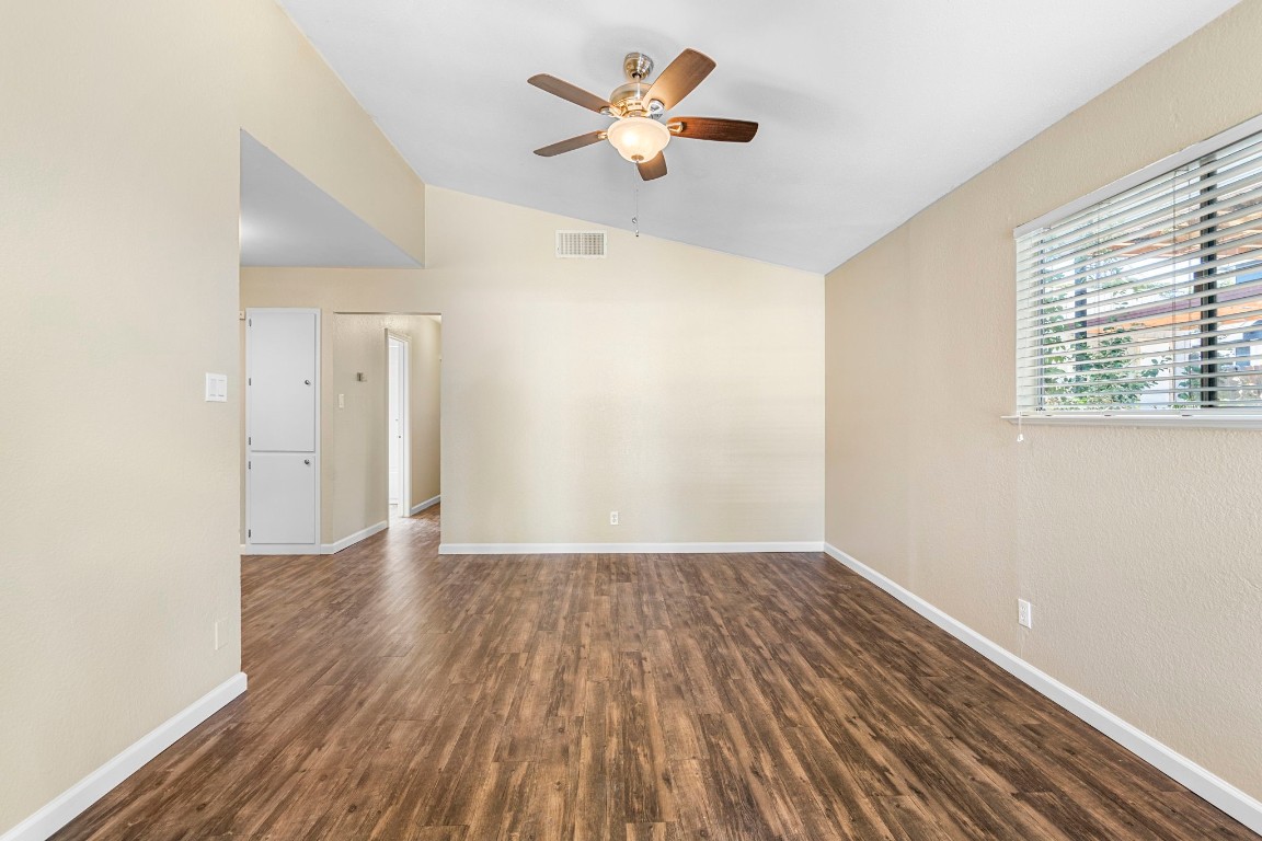 401 Blackson Avenue, Unit A Austin, TX 78752 - Photo 4 of 29 Welcome in to the beautiful living room with natural light.