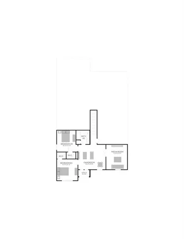 a picture of a floor plan