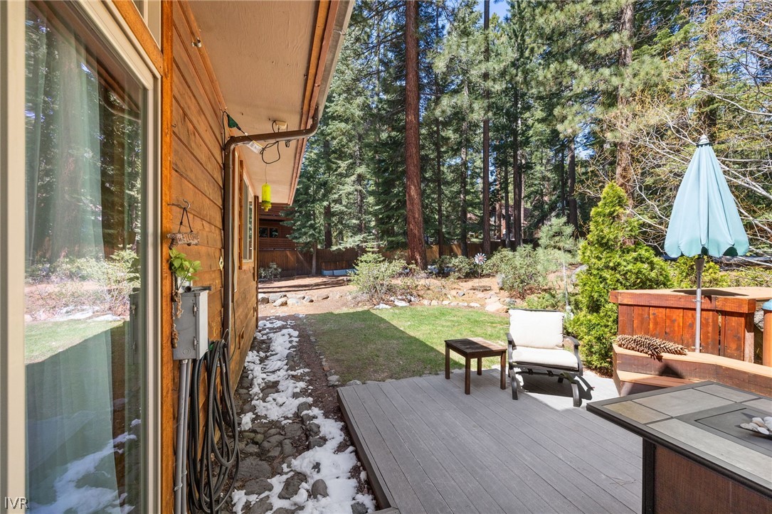 595 Lucille Drive Incline Village, NV 89451 - Photo 19 of 38 And over there across from hot tub and deeper into