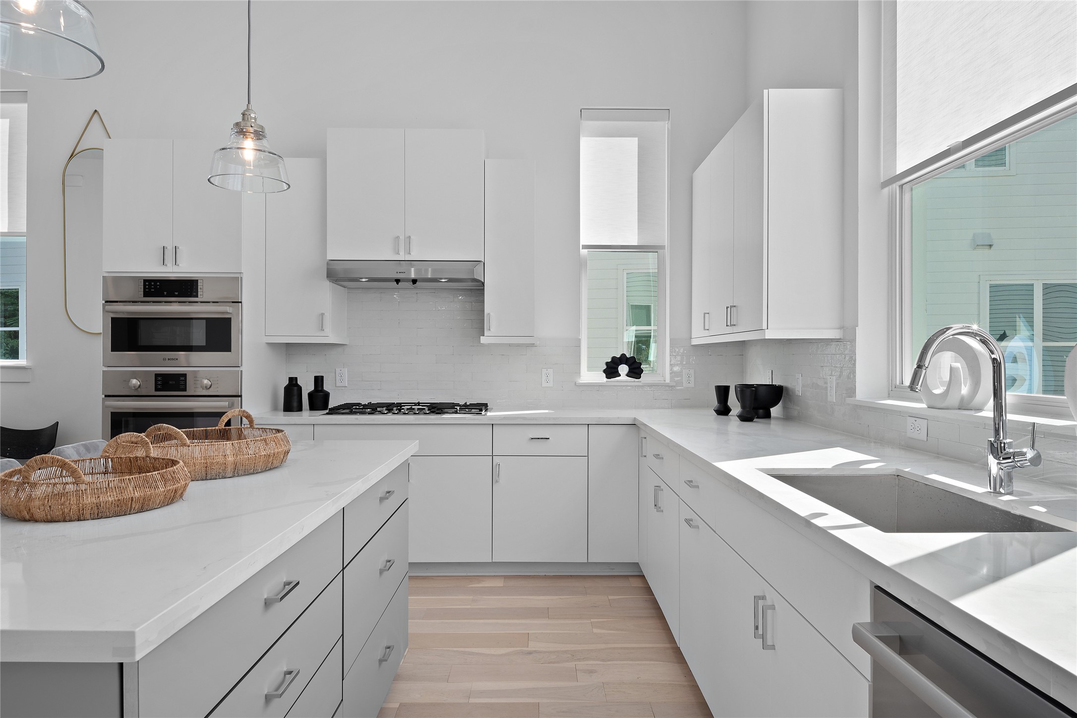 2805 McCurdy Street, Unit 6 Austin, TX 78723 - Photo 8 of 38 a kitchen with white cabinets appliances and a sink