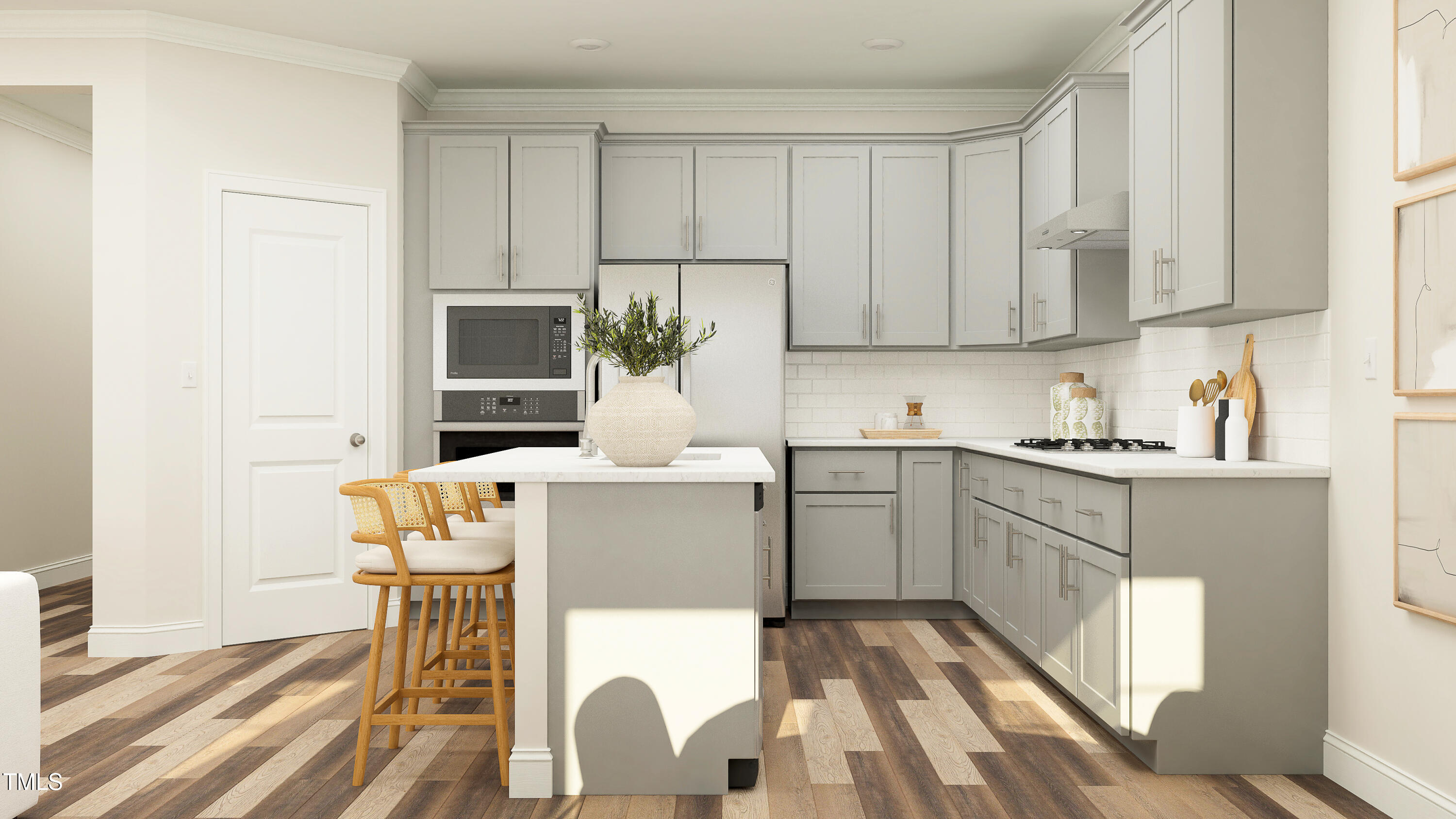 4351 Laurel Pond Way Raleigh, NC 27616 - Photo 9 of 23 SUN_Annandale_Rend_ClaytonIII_Kitchen_2o