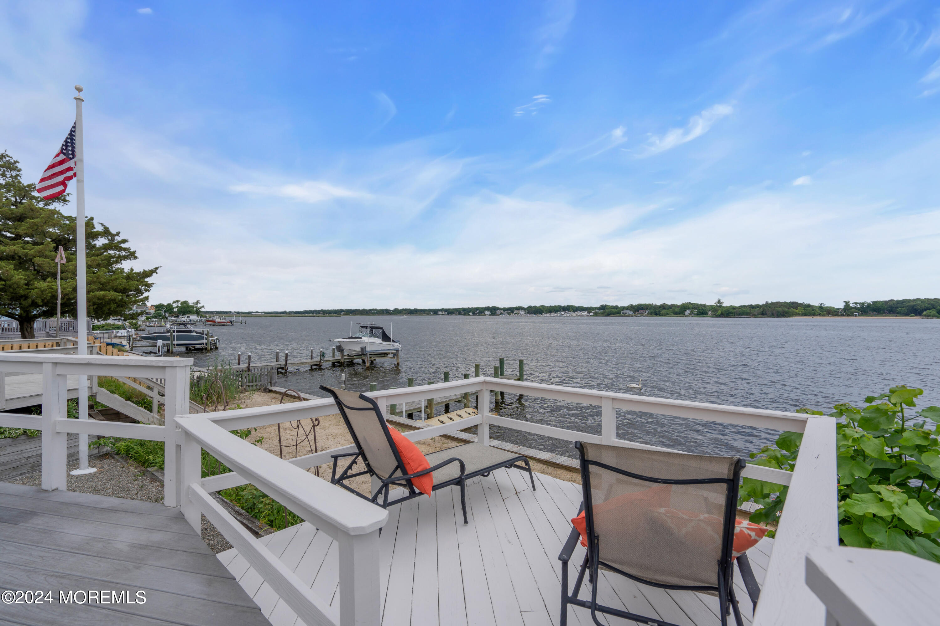 15 Edwards Road Brick, NJ 08723 - Photo 29 of 42 a view of a roof deck with furniture and a potted plant