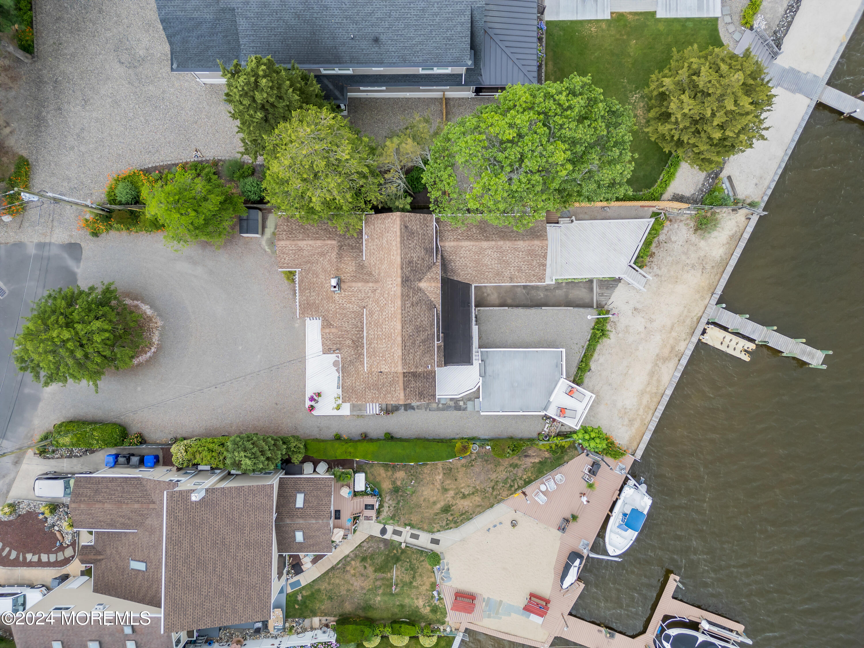 15 Edwards Road Brick, NJ 08723 - Photo 37 of 42 an aerial view of a house with a yard