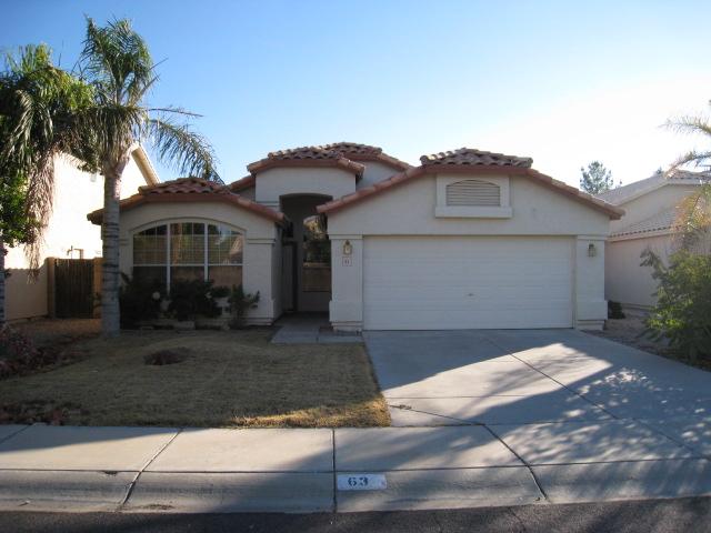 63 South Garnet Road Gilbert, AZ 85296 - Photo 1 of 9 Front