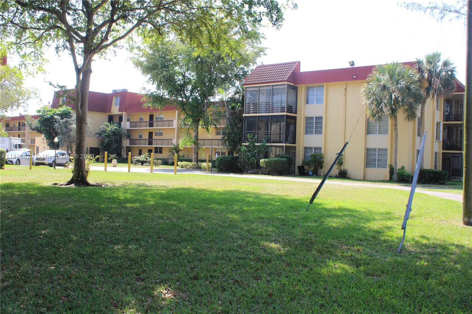 3490 Foxcroft Road, Unit B110 Miramar, FL 33025 - Photo 34 of 39 a view of a house with a backyard
