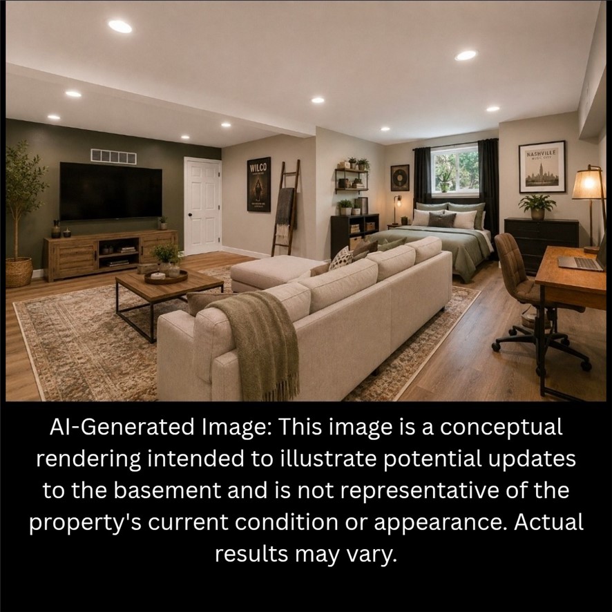 512 East Fredericks Street Anderson, SC 29621 - Photo 25 of 32 Recessed lighting and warm wood-look flooring enhance this versatile lower-level living space.