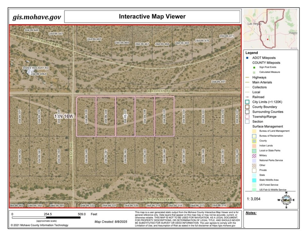 244-06-335 Holiday Road Yucca, AZ 86438 - Photo 1 of 4