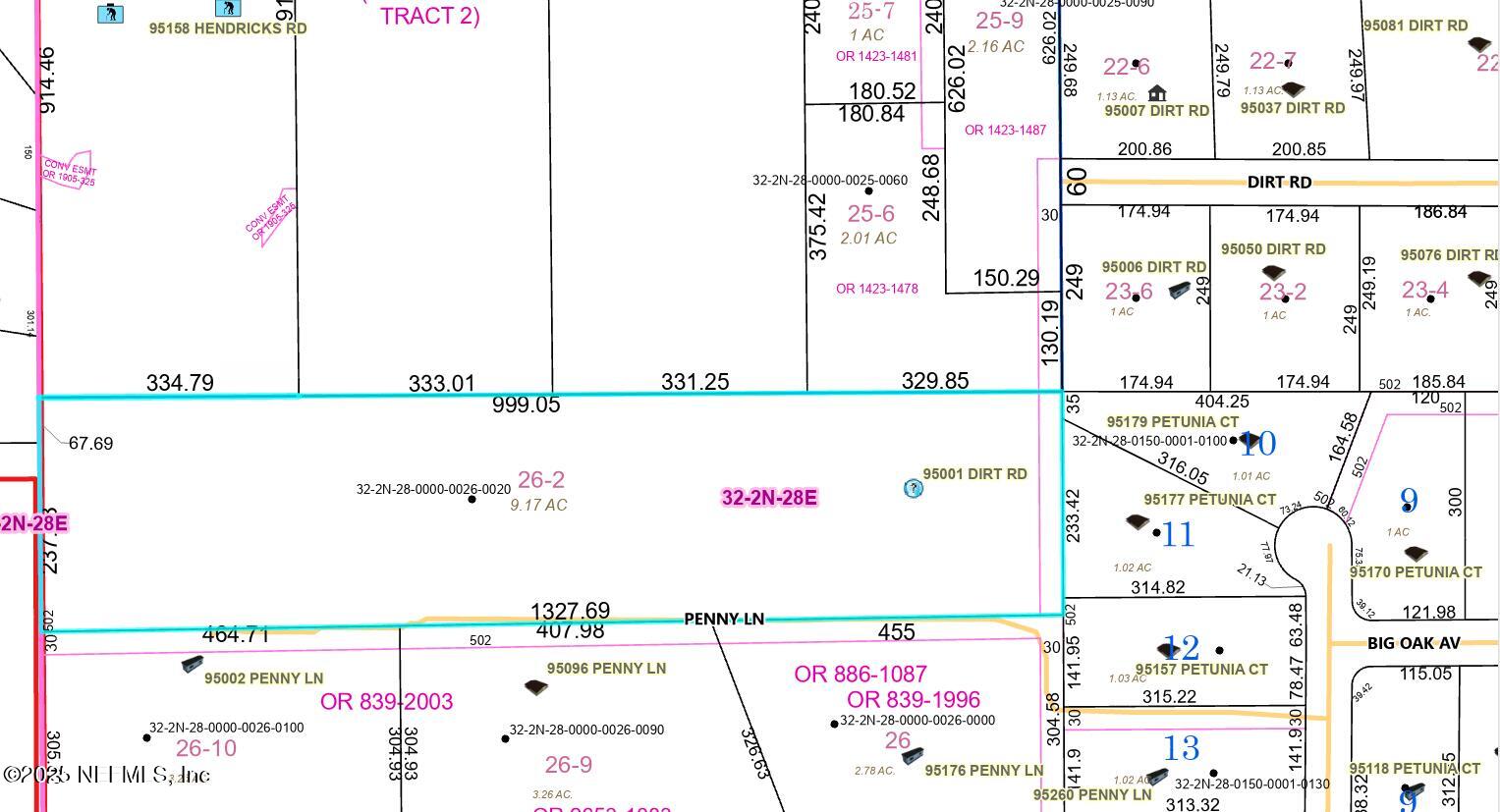 95001 Dirt Road Fernandina Beach, FL 32034 - Photo 9 of 9 Screenshot 2025-04-03 115058