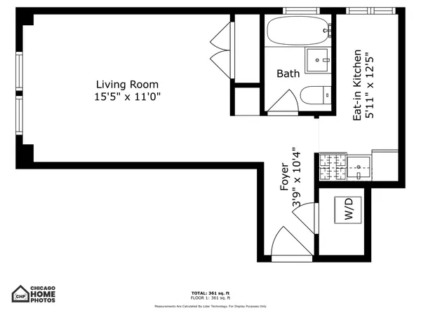 $1,550 | 1100 North LaSalle Drive, Unit 511, Chicago, IL 60610
