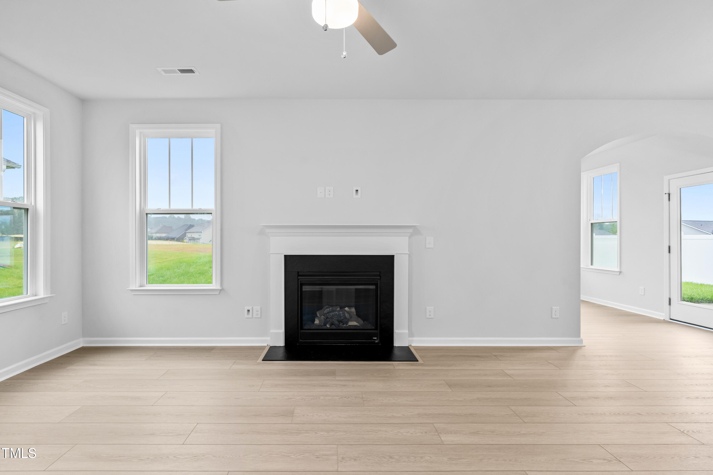 2750 Lacy Holt Road Graham, NC 27253 - Photo 23 of 44 Gas Fireplace in Family Room