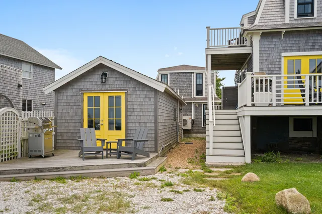 a front view of a house with swimming pool