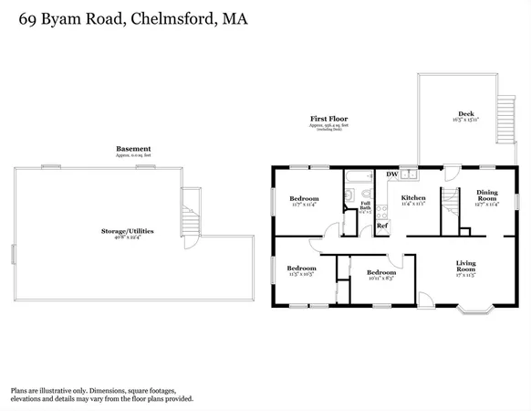 $625,000 | 69 Byam Road, Chelmsford, MA 01824