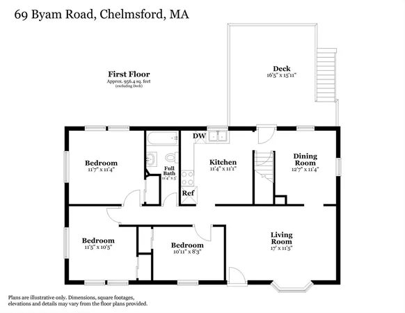 $625,000 | 69 Byam Road, Chelmsford, MA 01824