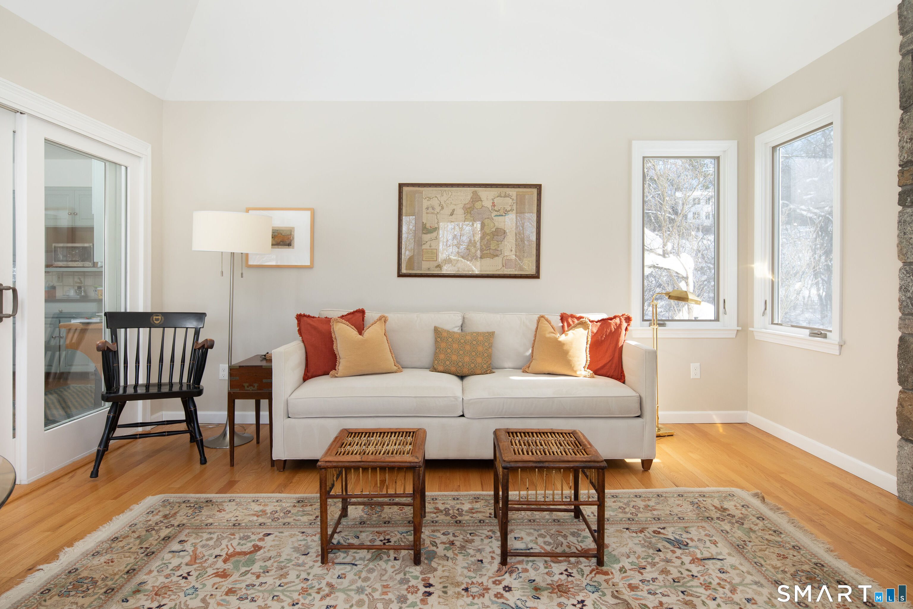 59 Cornwall Bridge Road Sharon, CT 06069 - Photo 11 of 26 a living room with furniture and a wooden floor