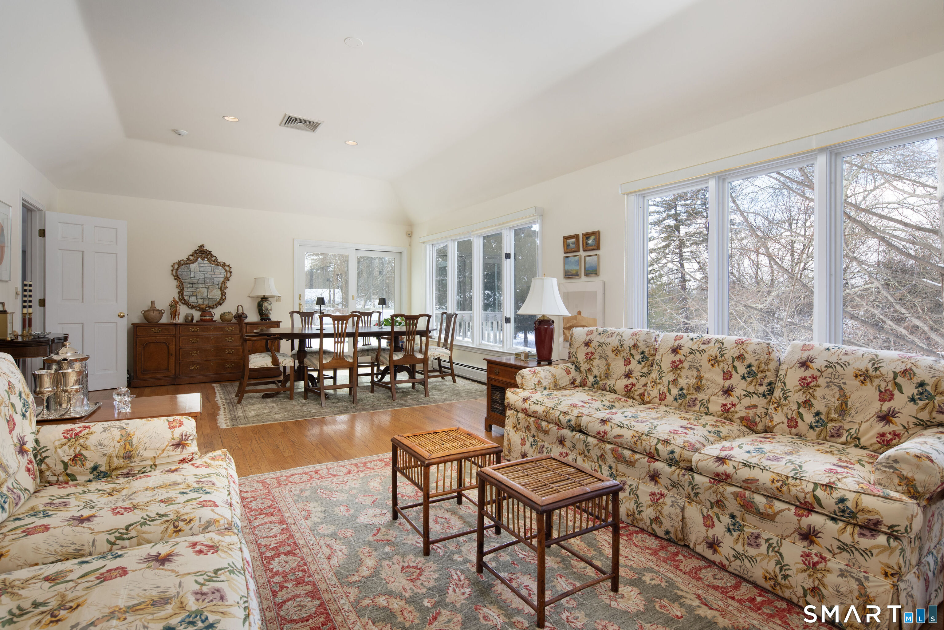 59 Cornwall Bridge Road Sharon, CT 06069 - Photo 4 of 26 a living room with furniture and a large window