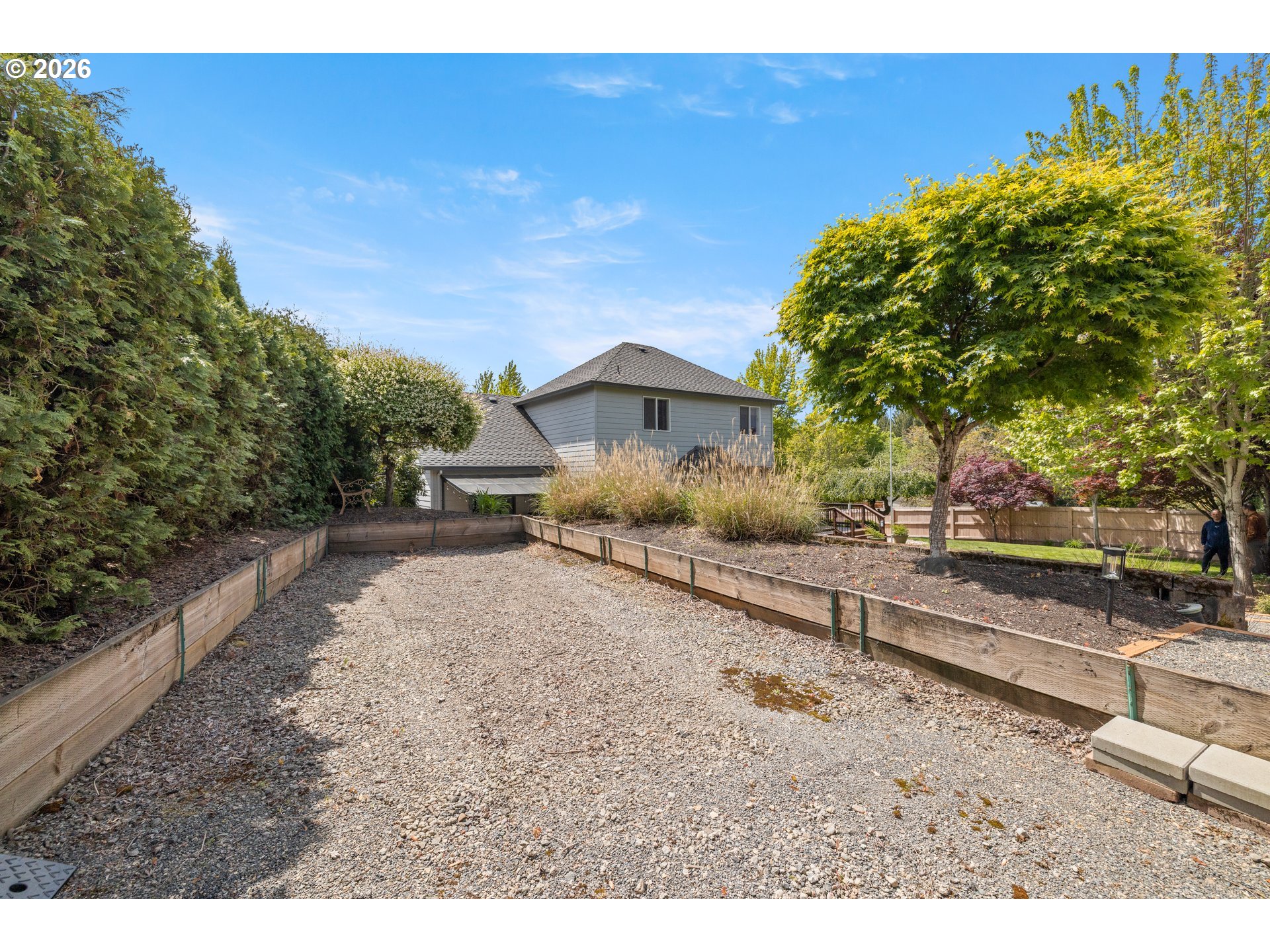 4549 Southeast 10th Terrace Gresham, OR 97080 - Photo 36 of 44 a view of a yard with an outdoor space
